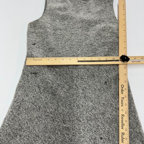 Theory Dress‎ Womens 4 Grey Raneid K Felt Mini Wool Blend - Picture 8 of 9